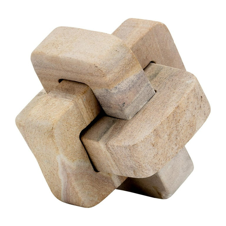 Sagebrook Home Marble, 5" Knot, Natural | Walmart (US)