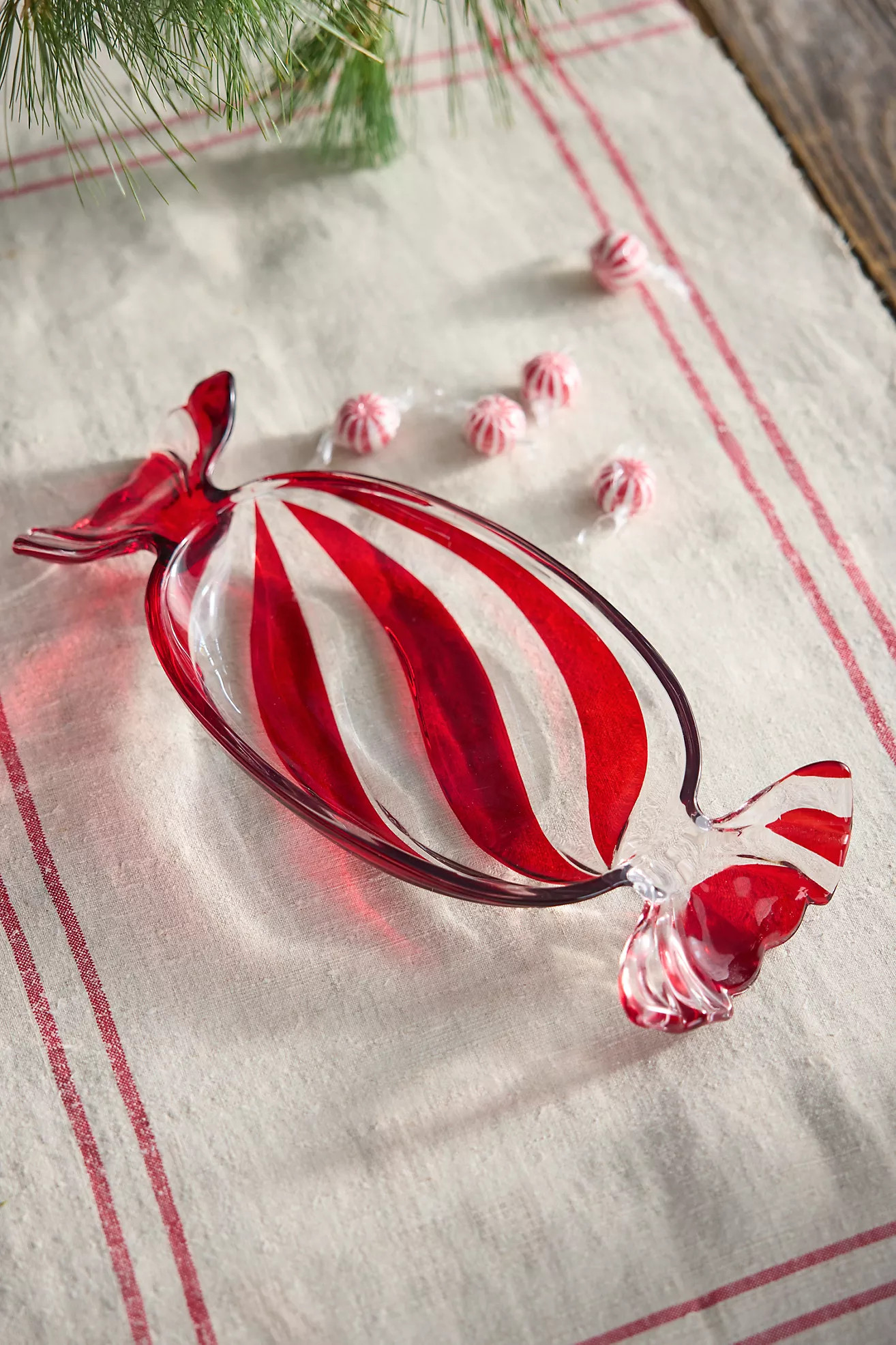 Striped Glass Candy Dish | Anthropologie (US)