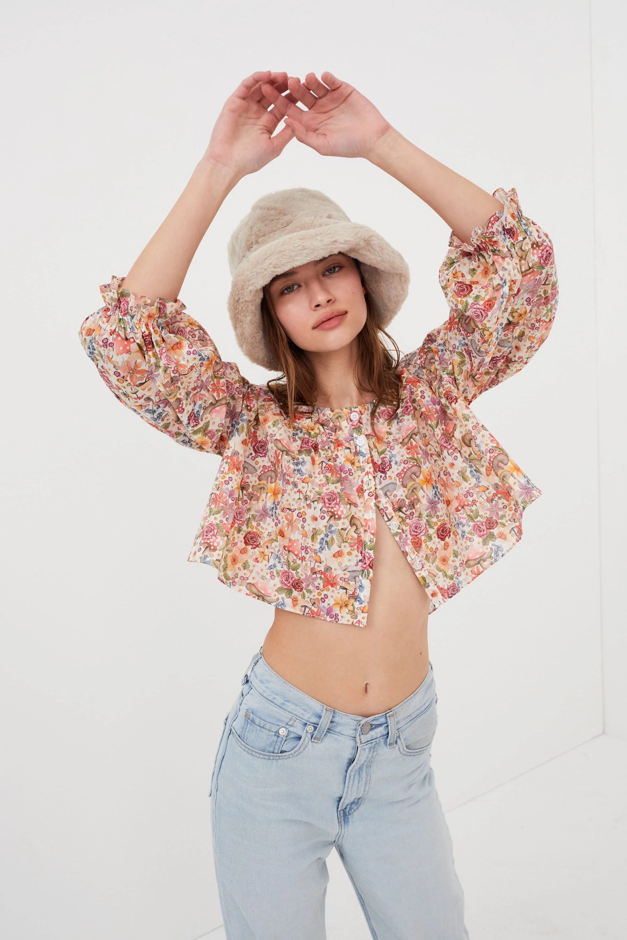 Theodora Crop Top | For Love & Lemons