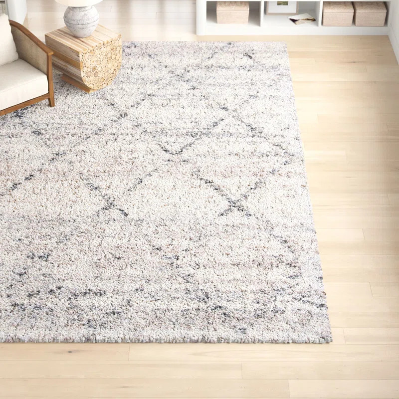 Sand & Stable™ Western Geometric Gray/Ivory Area Rug & Reviews | Wayfair | Wayfair North America