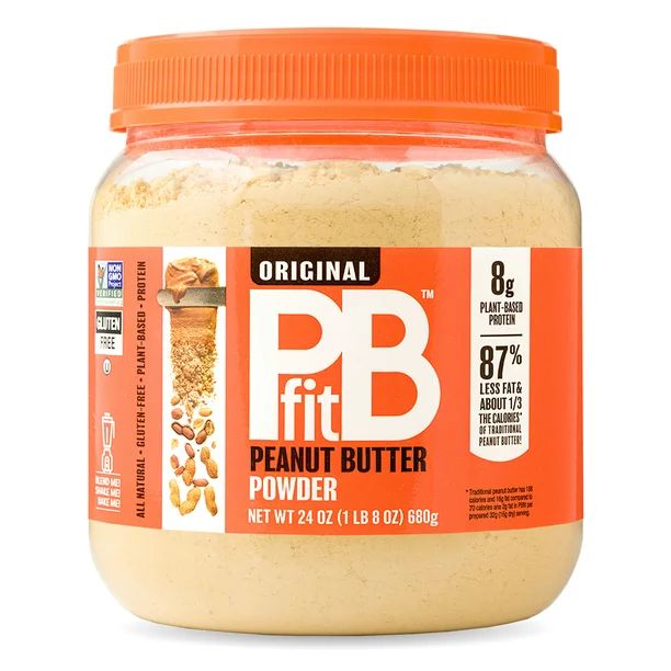 PBfit Gluten-Free Peanut Butter Powder, 24 oz - Walmart.com | Walmart (US)