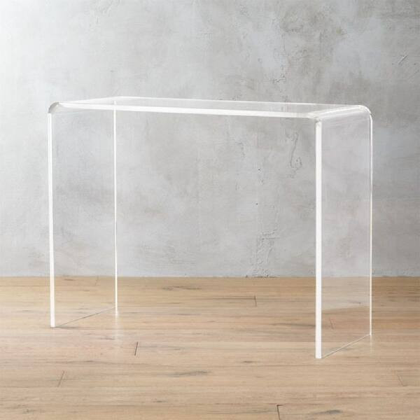 Allen Acrylic Console Table 30'' and 38'' - Bed Bath & Beyond - 32924710 | Bed Bath & Beyond