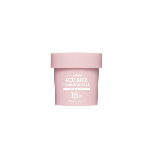 P. CALM - Red Rice Bubble Deep Mask - 90g | Stylevana