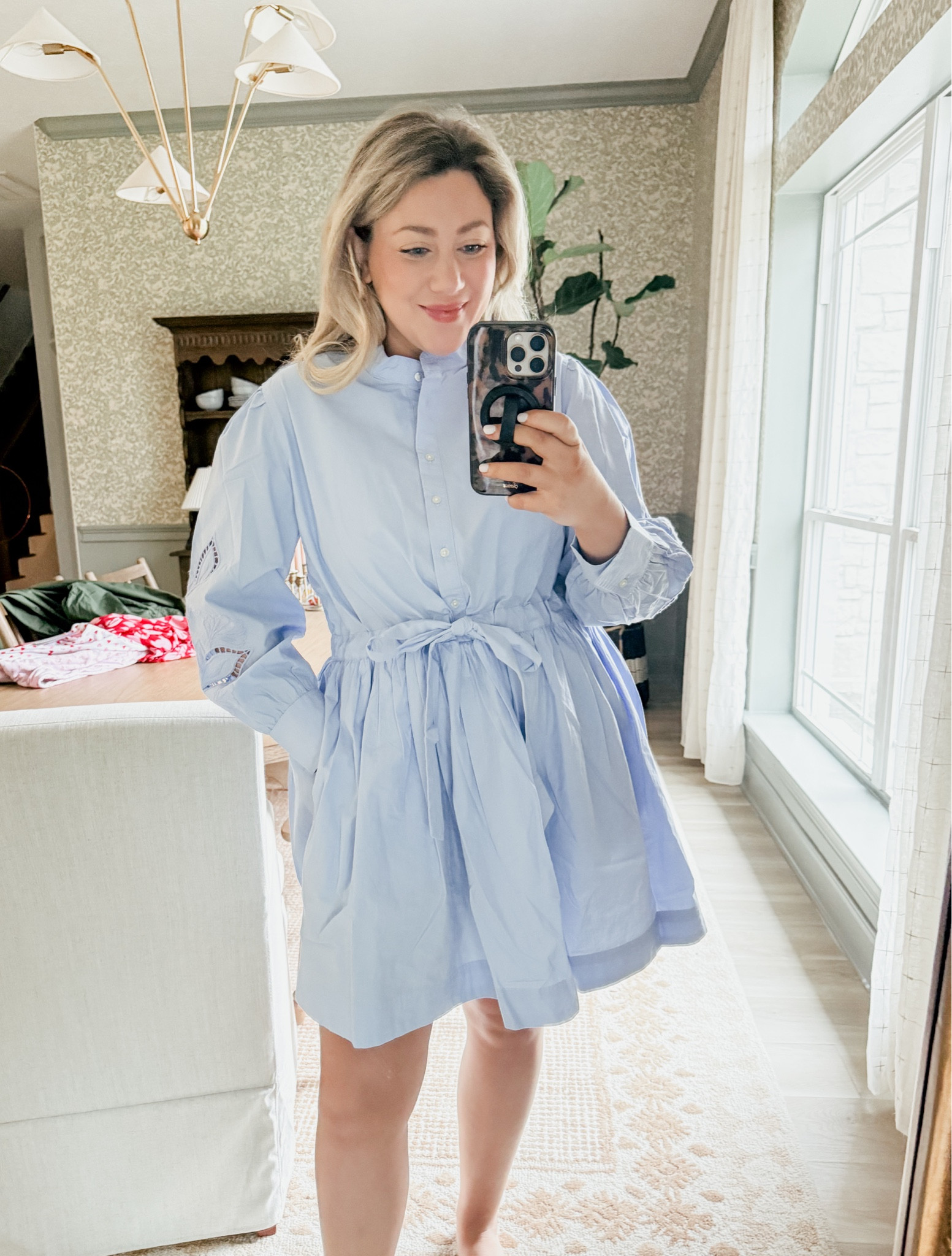 This dress is beautiful! Love the details on the sleeve. TTS

THEBLOOMINGNEST dress Walmart tts ootd 

#LTKSeasonal #LTKMidsize #LTKStyleTip