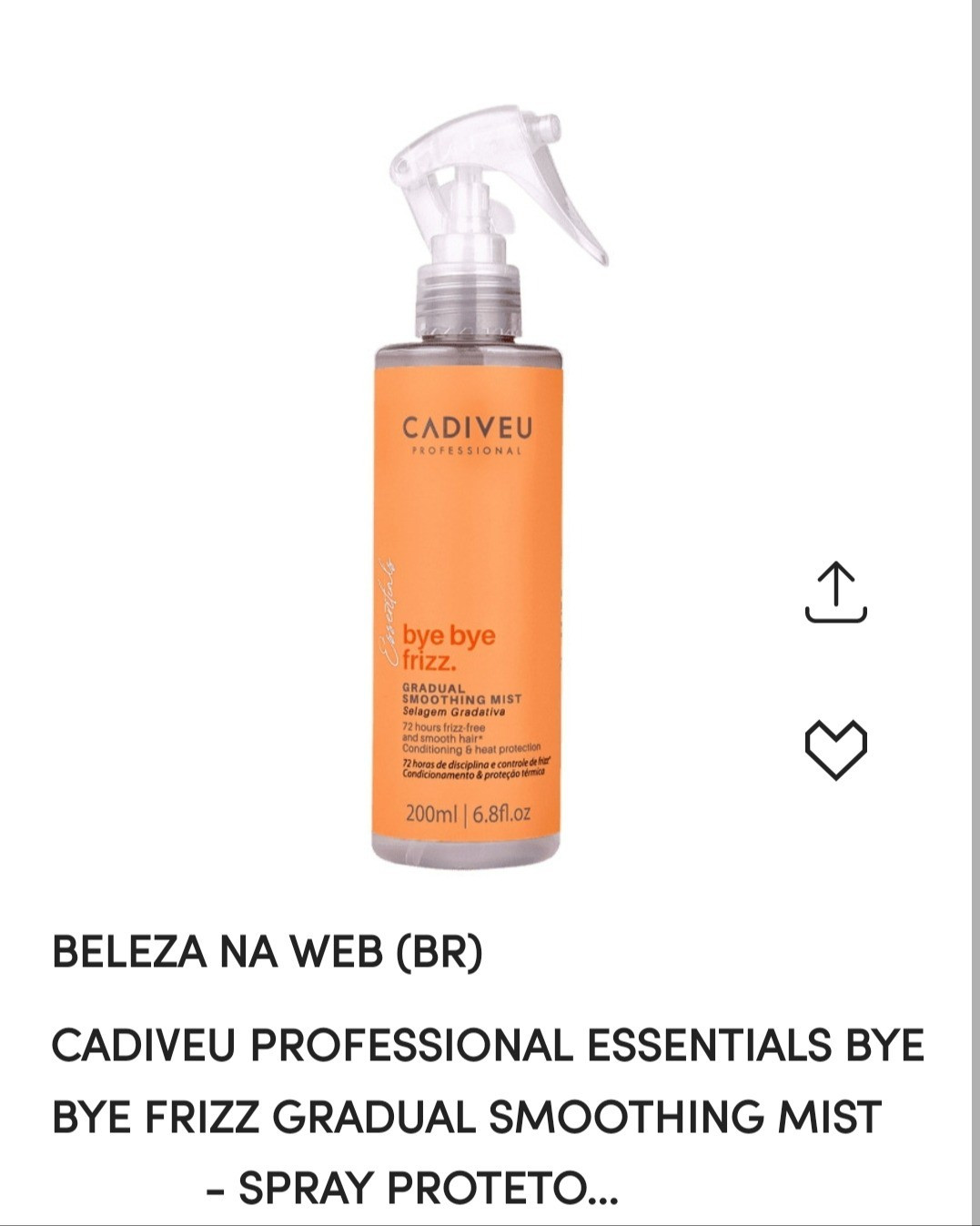 Esse spray é maravilhoso para todos os tipos de cabelo  e o melhor é que está de promoção, veja no link abaixo.

#LTKbrasil #LTKbeleza #LTKpromo