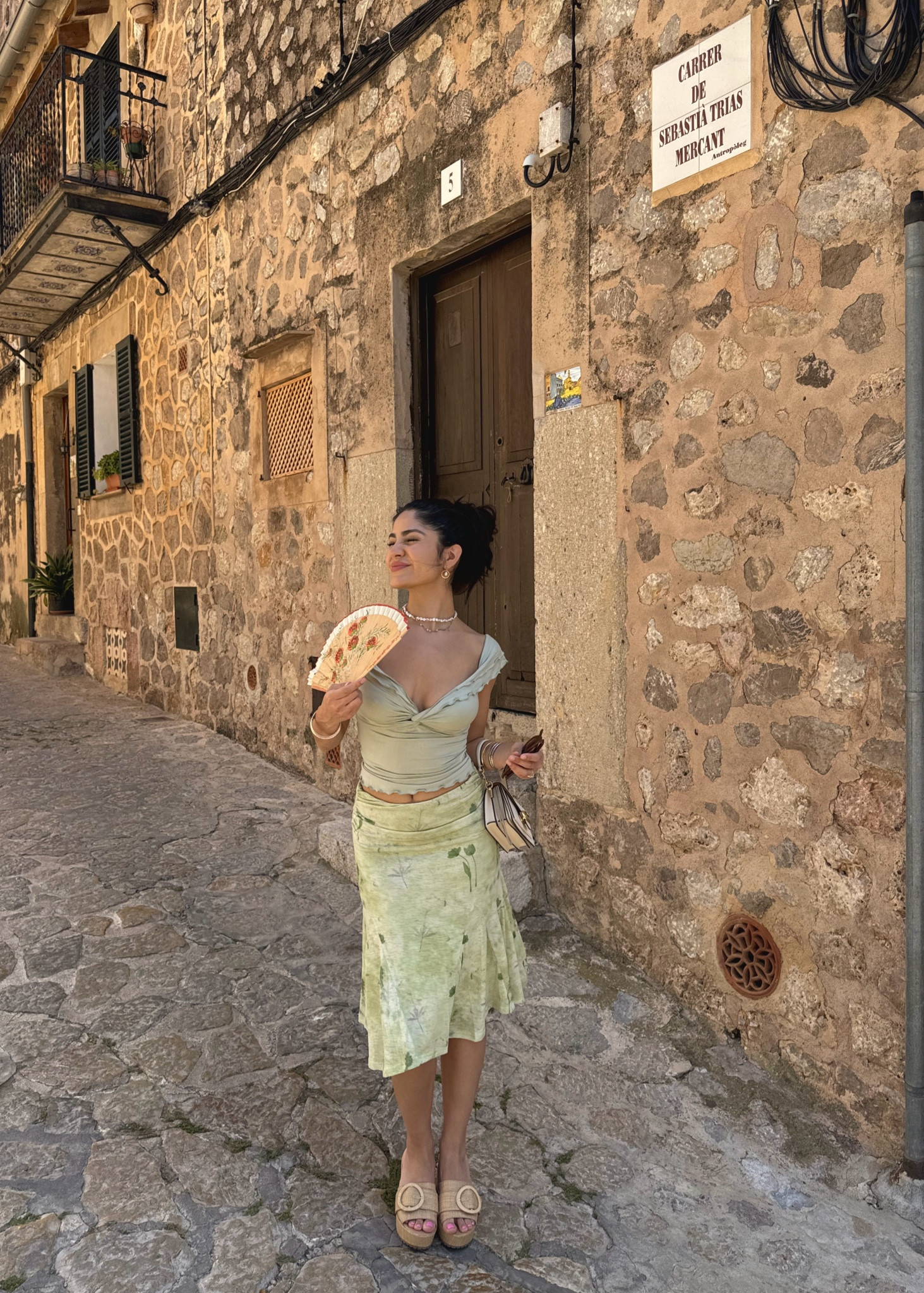 spring in Spain 🤍 low rise skirt, vacation outfit, travel outfits, holiday outfit, summer style inspo 

#LTKStyleTip