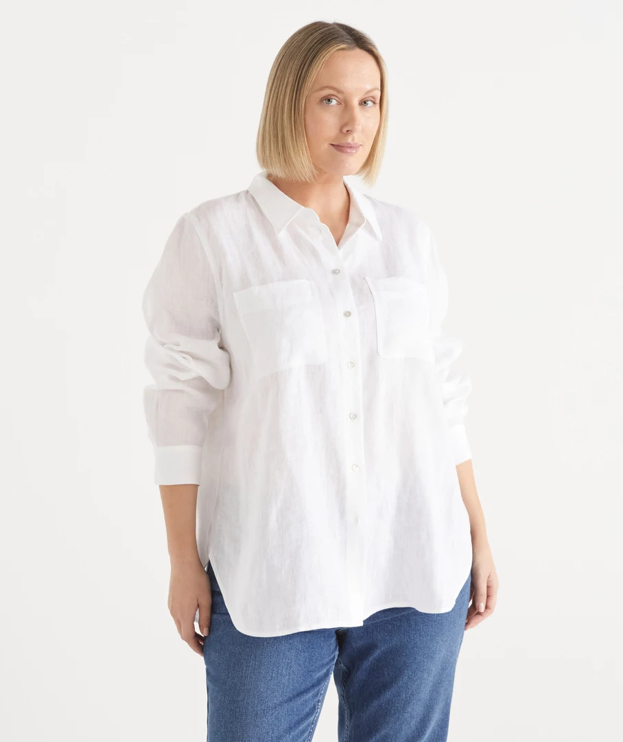 Linen Everyday Shirt | Sussan