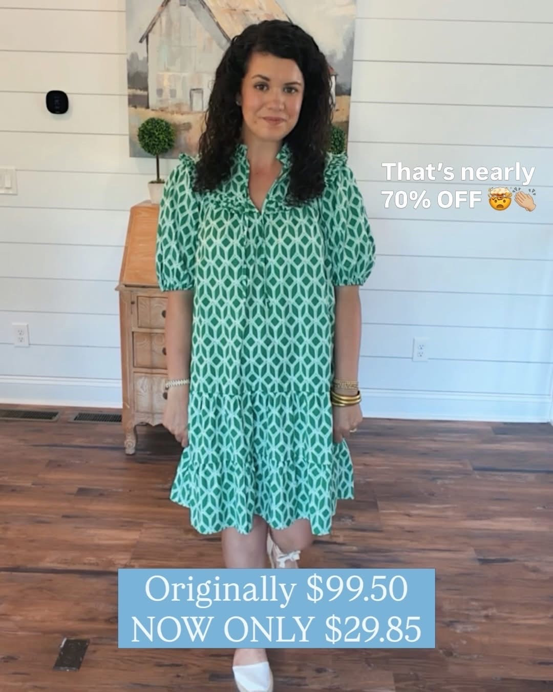 Summer dresses that are cute AND affordable?! Say less!!! ☀️🌸🩵🌴

I rounded up some of the cutest summer dresses, and the deals right now are honestly TOO good not to share🤯🙌🏼

We’re talking dresses originally $99.50 marked down to just $29.85, others that were $78 and are now only $31.20, plus an incredible sale that’s buy 1 dress, get 2 FREE dresses, which make these dresses only about $33 each👏🏼

And the best part? They’re all 100% cotton, which I love because they’re made from natural fibers & they are lightweight, breathable, and perfect for summertime☀️

Whether you’re shopping for vacations, church, brunch, beach trips, summer events, or simply everyday mom life, these are the kinds of pieces you’ll reach for again and again without the crazy price tag 🌸✨

Run before sizes sell out because these deals are way too good to miss🛍️

Which one are you adding to your cart first? 👏🏼

#dress #dresses #dresslover #spring #springstyle #springfashion #springdress #sundaystyle #churchoutfit #ootd #momstyle #femininefashion #outfitinspo #summer #summerstyle #summerfashion #summerdress #babyshower #style #fashion #church #brunch #preppy #preppystyle #grandmillenial #grandmillenialstyle #ladies #ladiesfashion #ladiesstyle #classic #classicstyle #chic #timeless #timelessstyle #sale #salealert #majorsale #deal #dealoftheday #lookforless #desingerlookalike #cotton #naturalfibers #lowtox #affordable #affordablefashion #affordablestyle #budgetfriendly #budgetstyle #styleonabudget #momlife #momfit #momoutfit #everydaystyle #affordabledresses

#LTKootd #LTKmomlife #LTKSaleAlert