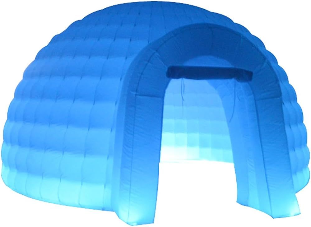 SAYOK Inflatable Igloo Dome Tent with Blower and Remote Controller for Club Wedding, Party, Event | Amazon (US)