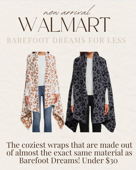 Barefoot Dreams look for less Walmart wrap! 

#LTKstyletip #LTKsalealert #LTKfindsunder50