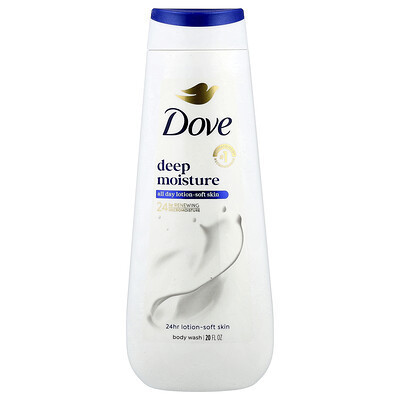 Dove, Deep Moisture Body Wash, 20 fl oz | iHerb