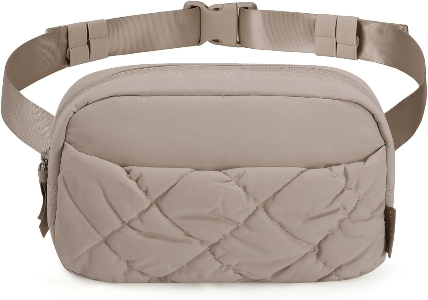 BAGSMART Puffy Fanny Packs for Women Crossbody Belt Bag with Adjustable Strap, Quilted Waist Pack... | Amazon (US)