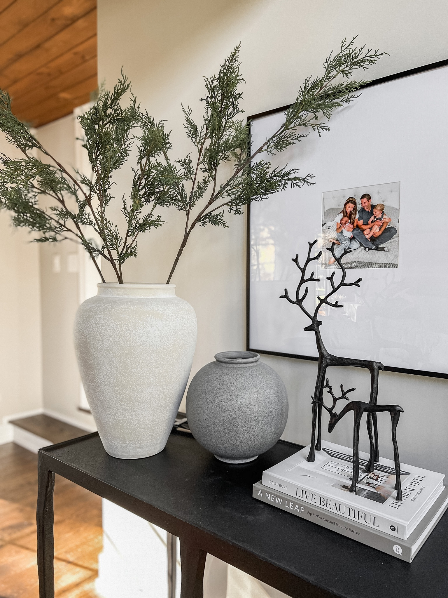 These iron reindeer are the cutest! Still waiting on the larger one :) he’s lost in the mail 😆

#LTKunder100 #LTKHoliday #LTKhome