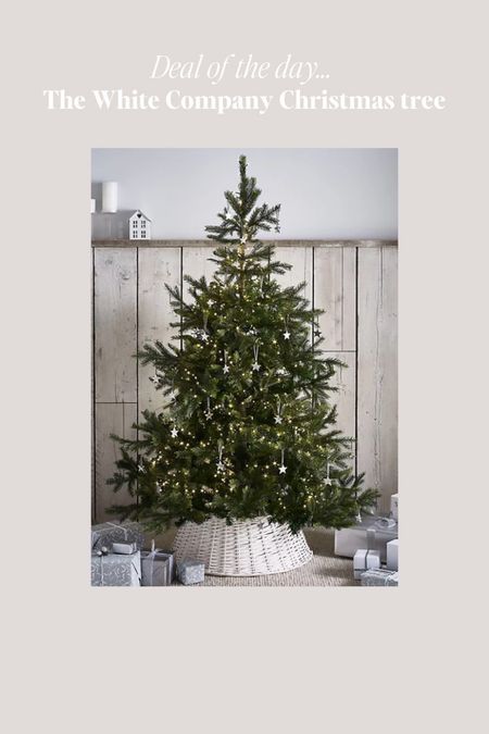 White company deal of the day: 20% off Christmas trees 🎄 

#LTKCyberWeek #LTKCyberSaleUK #LTKHoliday