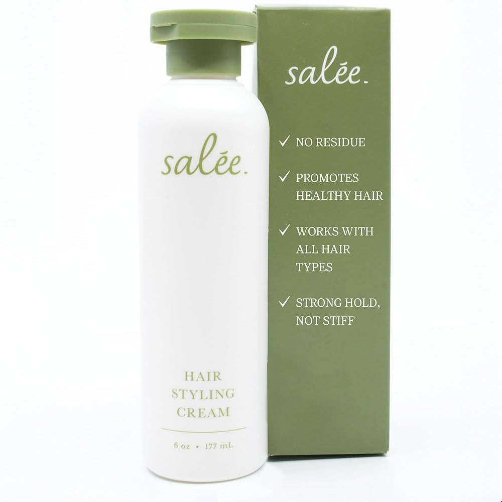 Salée Hair Styling Cream | Anti-Frizz Leave-In Smoothing Cream for All Hair Types | Flexible Hol... | Amazon (US)