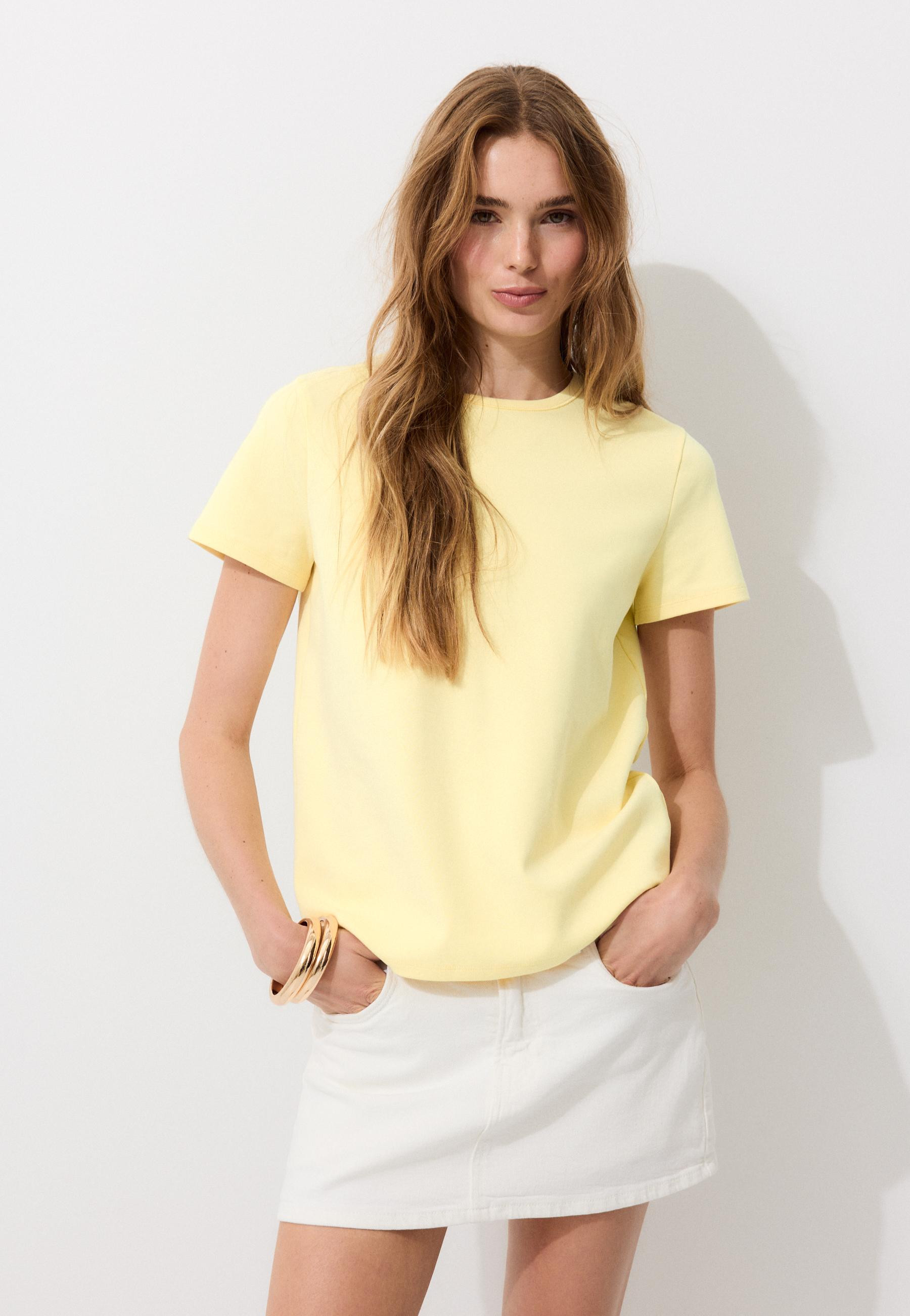 Basic regular fit soft-touch T-shirt | Stradivarius (UK)