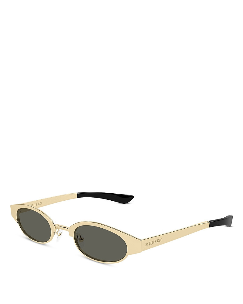 McQueen Oval Sunglasses, 48mm | Bloomingdale's (US)