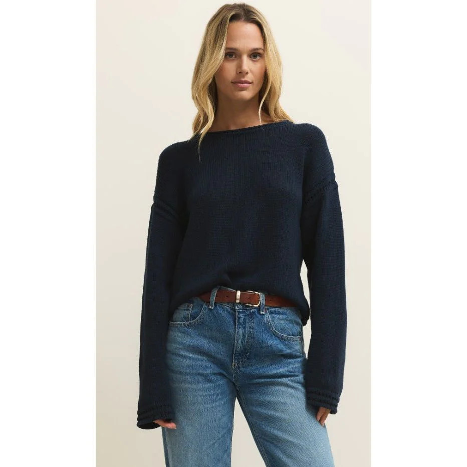 Z Supply Bellami Sweater - Eclipse | Shop.app