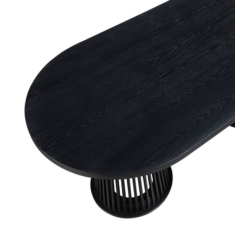 Beautiful by Drew Oval Dining Table, Rich Black | Walmart (US)