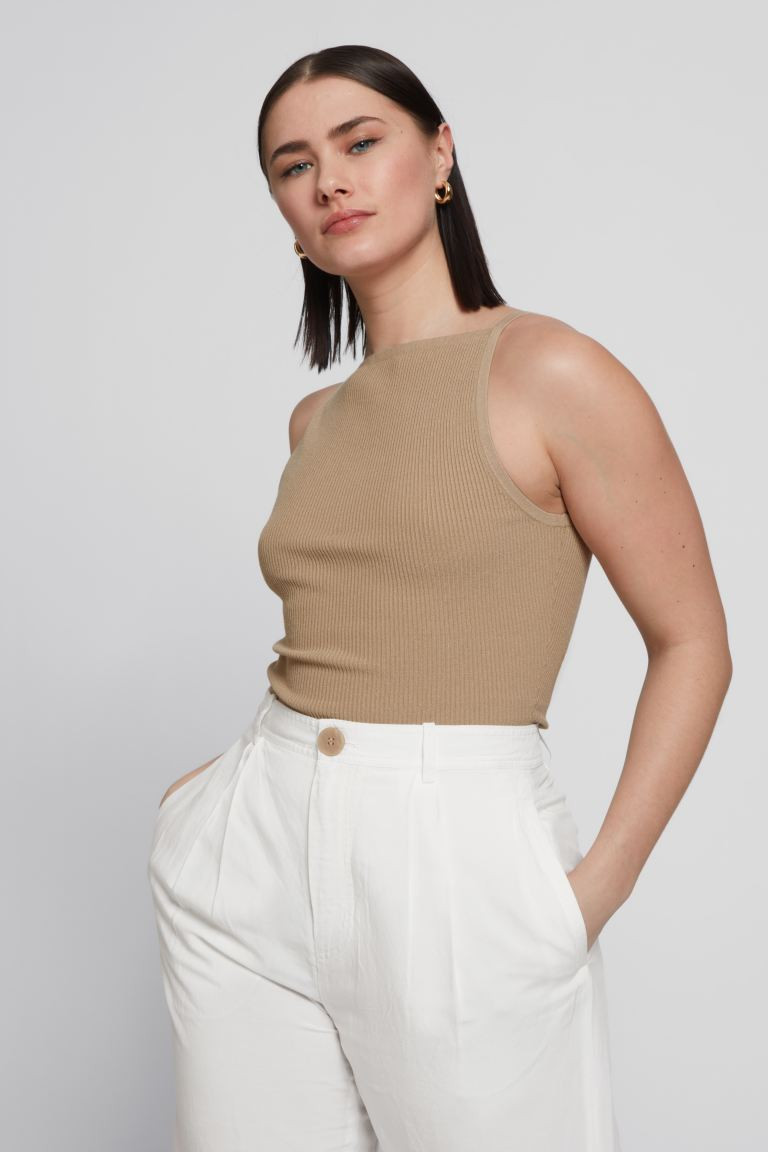 Ribbed Tank Top | H&M (UK, MY, IN, SG, PH, TW, HK)