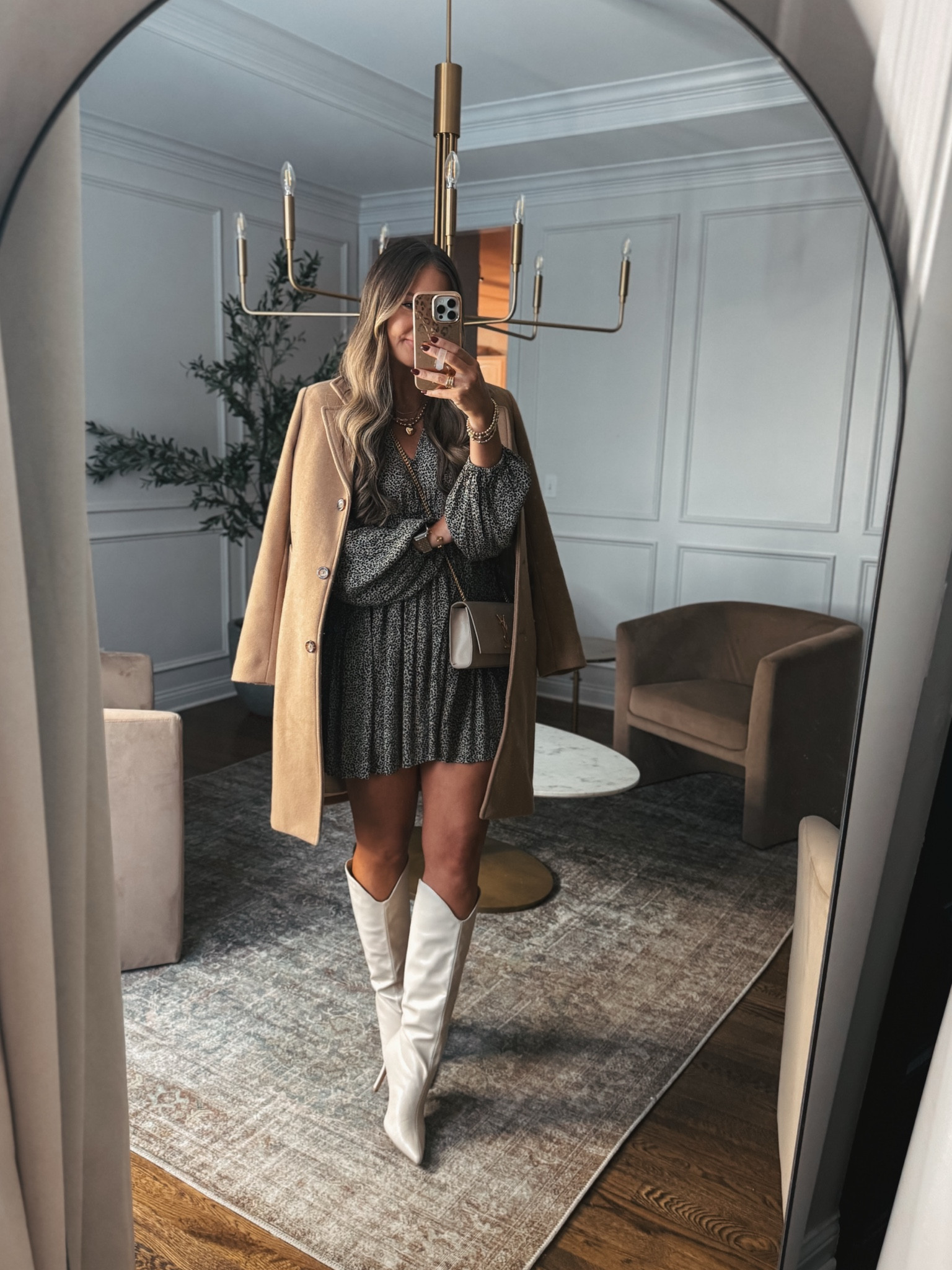 Winter date night girls night out look my leopard dress is on major sale for $16!! Fits true to size. My knee high boots are Amazon and so cute! 



#LTKStyleTip #LTKFindsUnder50 #LTKMidsize