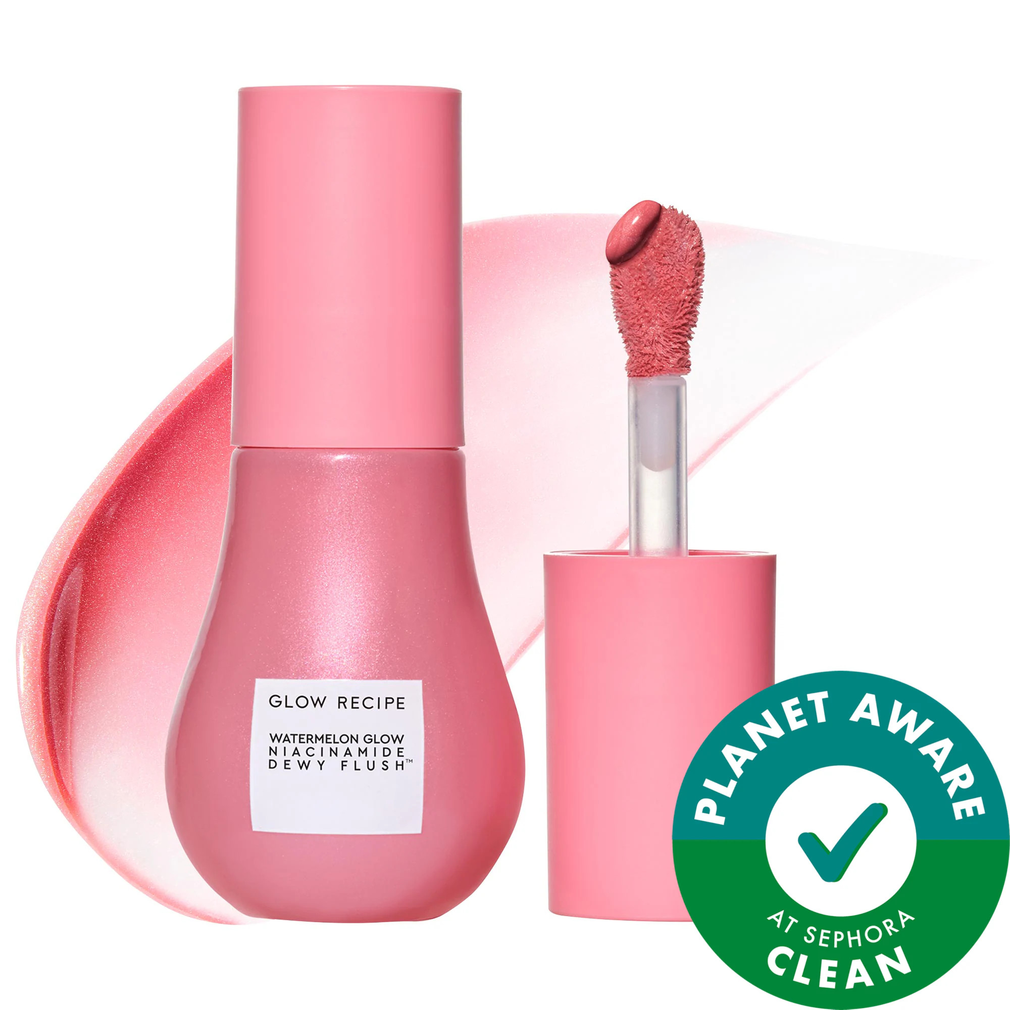 Glow Recipe Watermelon Glow Niacinamide Dewy Flush - Brightening Serum Blush Watermelon Flush .4 oz / 12 ml | Sephora (US)