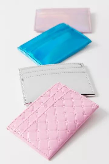 Iridescent Cardholder | Urban Outfitters (US and RoW)