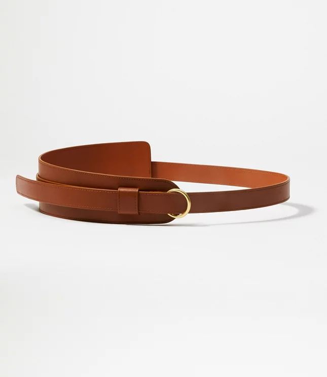 Ring Leather Belt | LOFT | LOFT