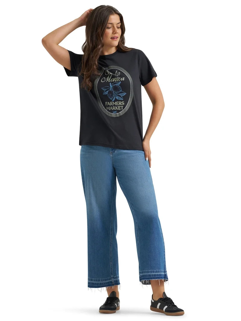 Lee\u00ae Women's Regular Fit Short Sleeve Graphic Tee, Sizes S-3XL | Walmart (US)