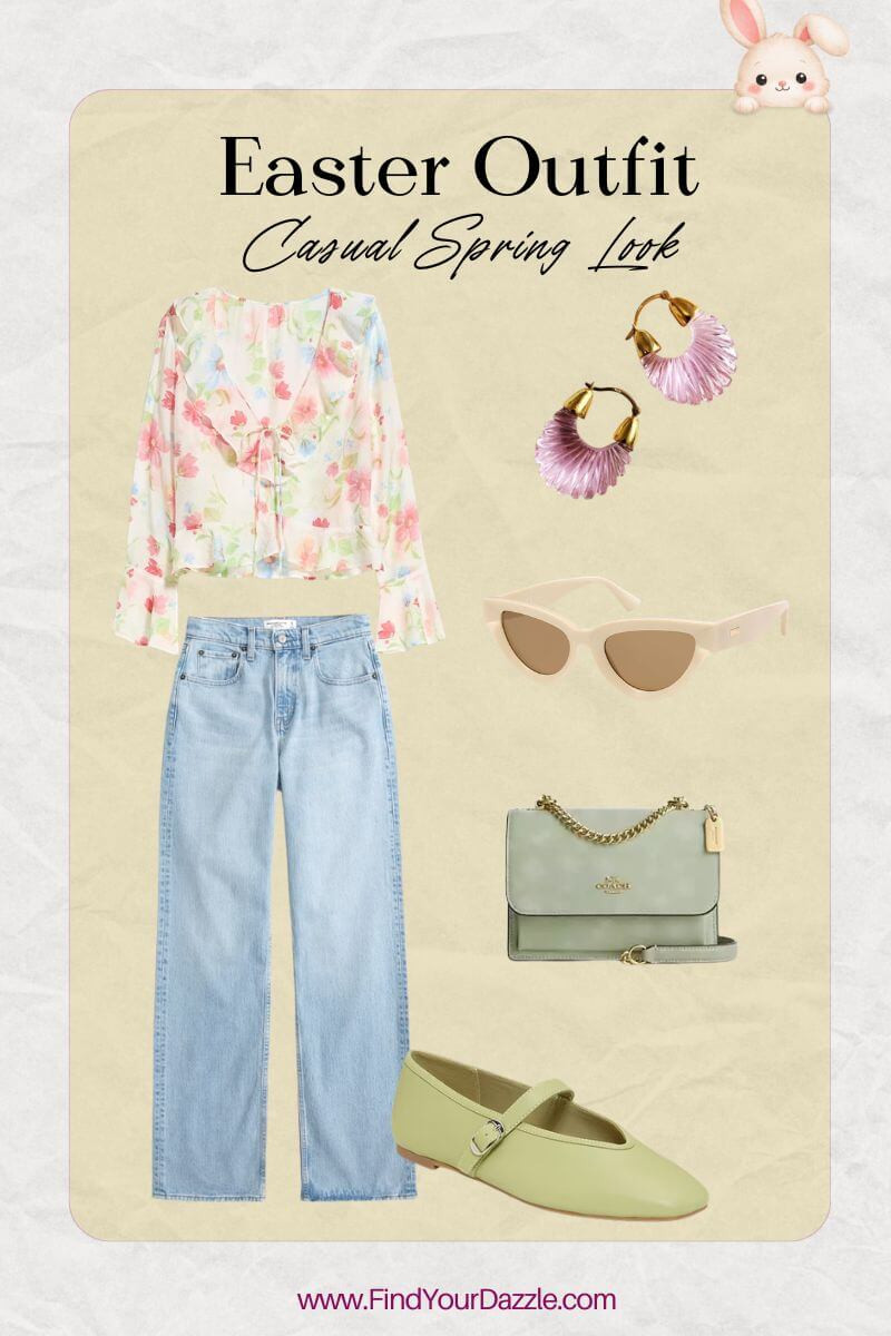 Easy casual spring outfit idea! Perfect for Easter or any other spring events. 

#LTKSeasonal #LTKootd
