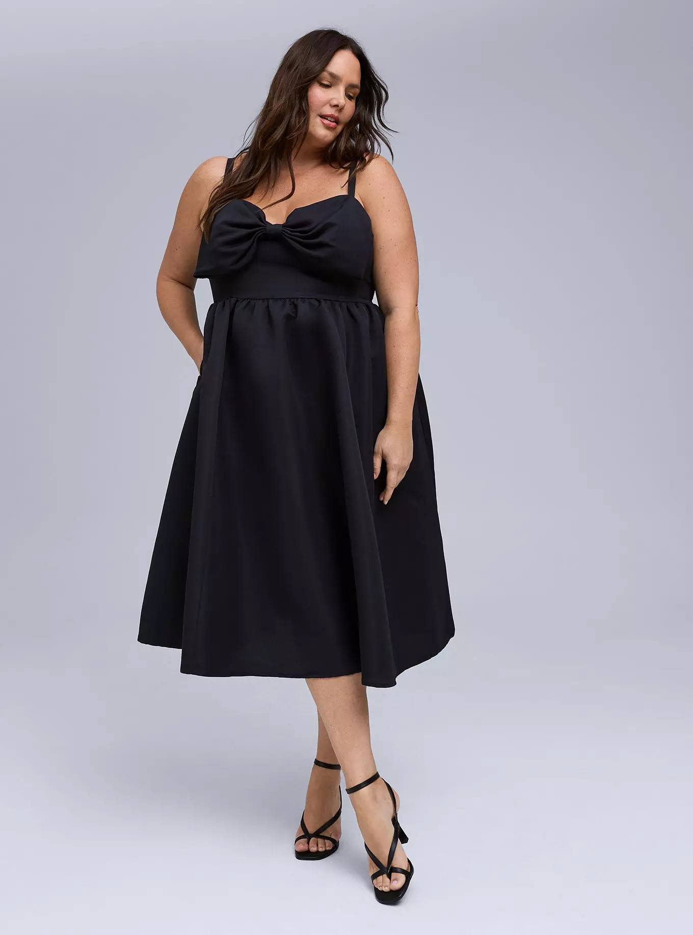 Belle Isle Bow Midi Dress | Torrid (US & Canada)