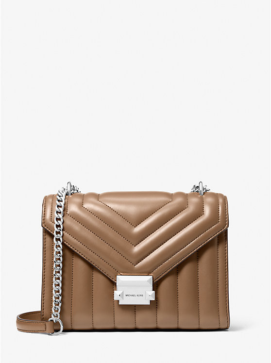 Whitney Medium Quilted Shoulder Bag | Michael Kors US