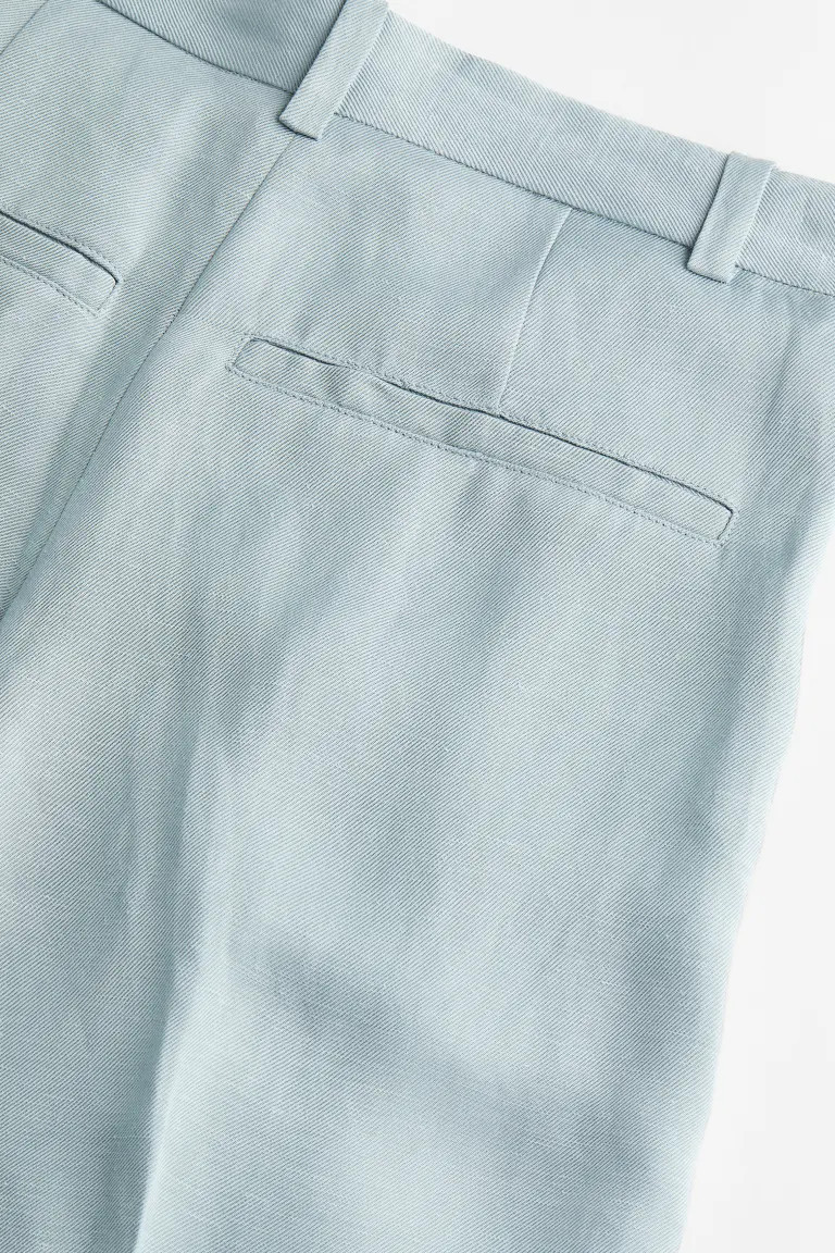 Linen-blend tailored trousers | H&M (UK, MY, IN, SG, PH, TW, HK)