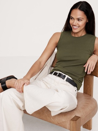 Refined Cotton Tank | Banana Republic (US)