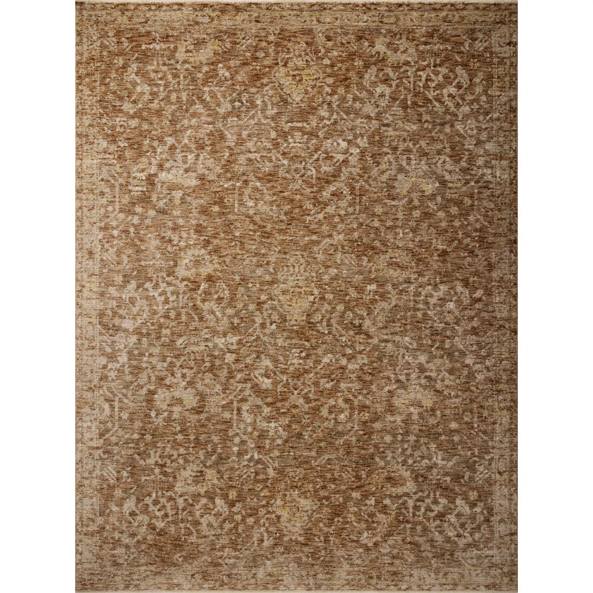 Magnolia Home by Joanna Gaines x Loloi Junie Clay / Natural Area Rug | Wayfair North America