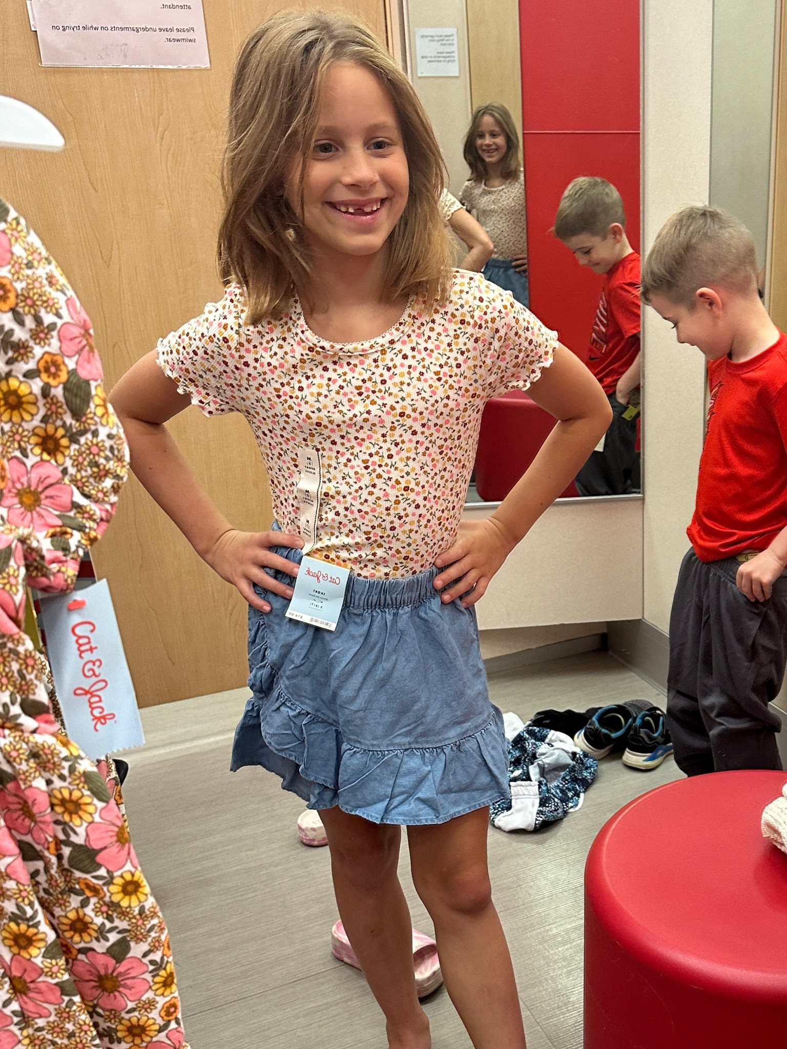 Back to school shopping at target for kids clothes! Found the cutest skirt for girls & this soft ribbed tee! 

Great play clothes & school clothes!!! Target kids clothes. Little girl outfit for first day of school. 

#LTKFamily #LTKBacktoSchool #LTKKids