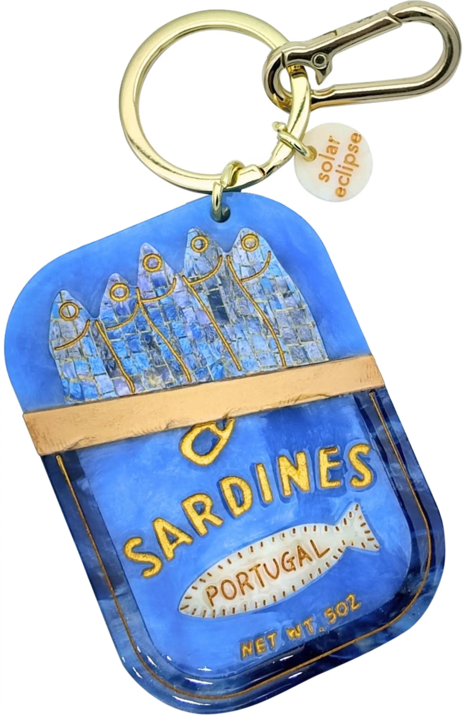 Hand Painted Sardines Key Chain Bag Charm | Nordstrom