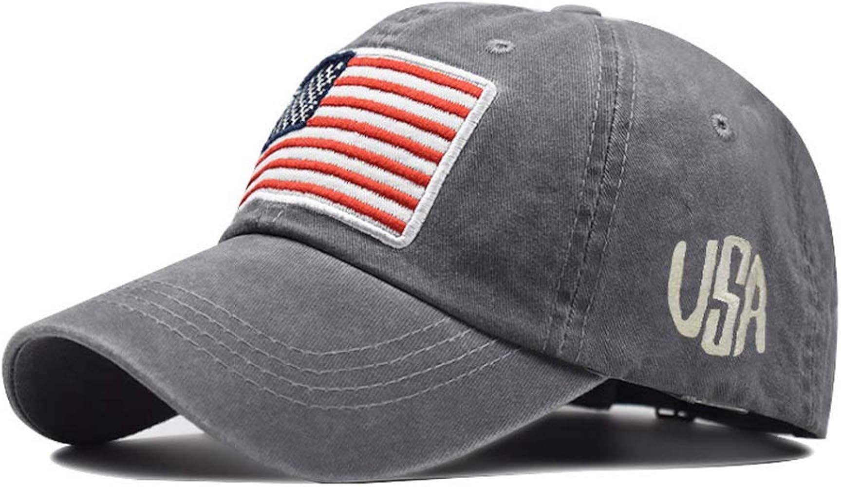 SACERKU American Flag hat,Tactical Embroidered Operator Cap,Baseball Cap for Men and Women | Amazon (US)