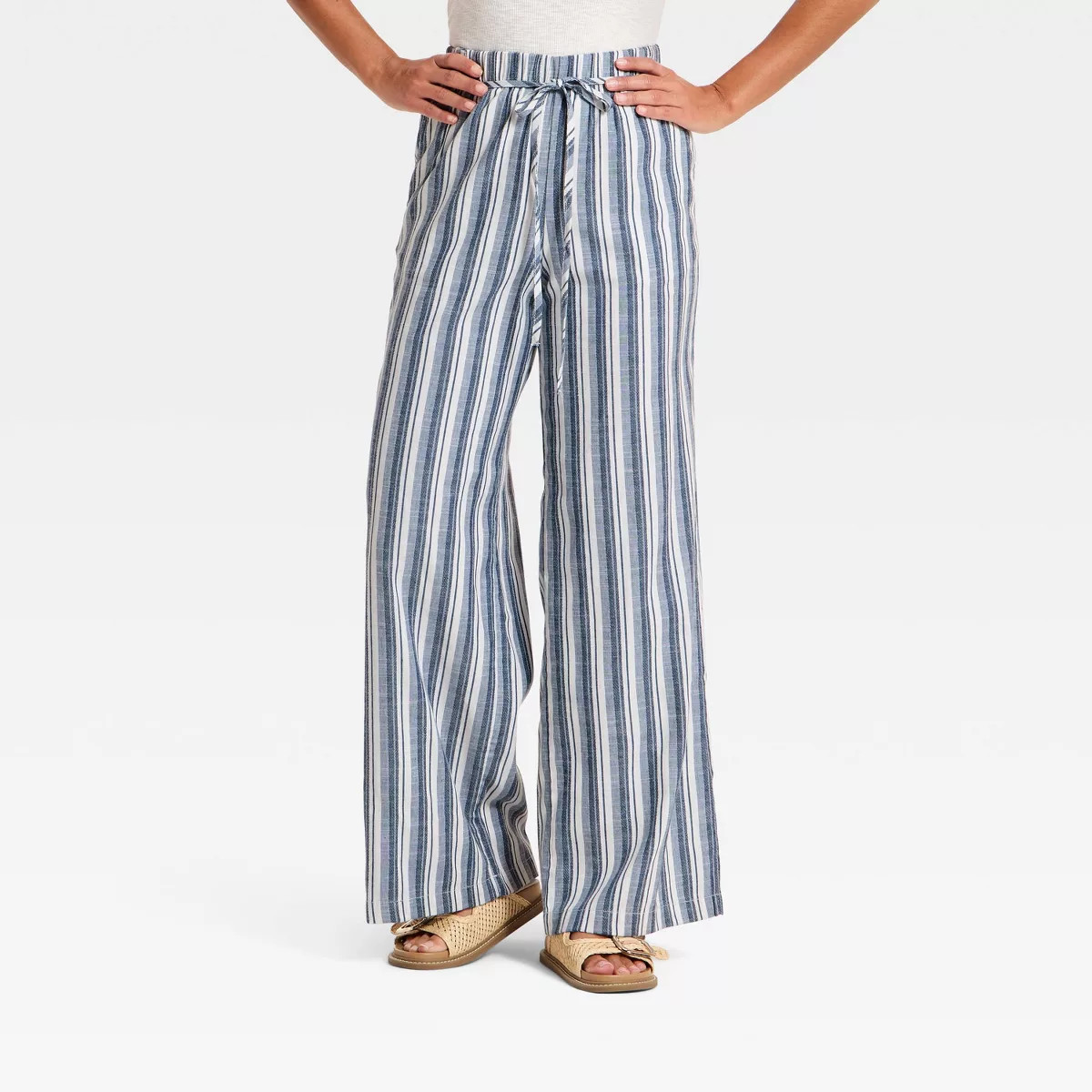 Women's Mid-Rise Wide Leg Palazzo Pants - Universal Thread™ | Target
