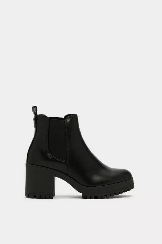 Chunky Block Heel Ankle Boots | Nasty Gal (US)