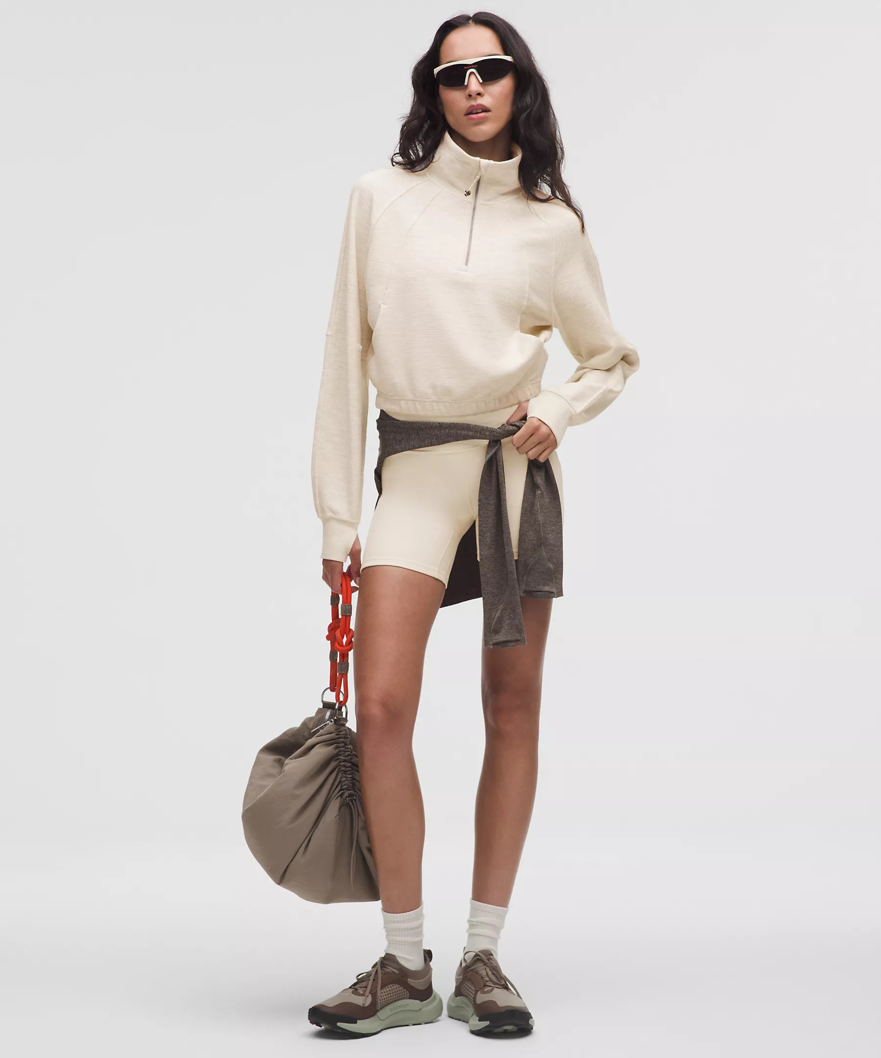 Scuba Cropped Funnel-Neck Half Zip | Lululemon (US)