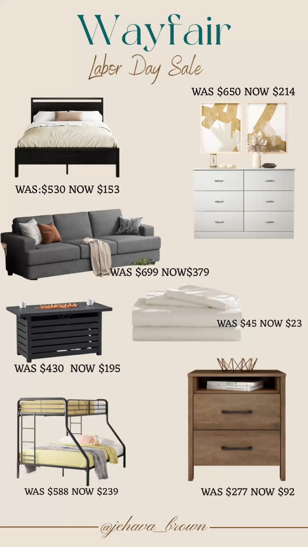 These deals are unmatched! All your furniture needs from dinning room, to new sheets- I’ve got you covered! 



#labordaysale 

#LTKHome #LTKSaleAlert #LTKFamily