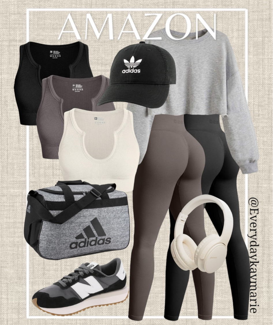 Amazon fashion/workout faves 🖤

#workoutgear #workoutfashion #gymoutfit #gymfashion #shoppingonabudget 

#LTKfindsunder100 #LTKfitness #LTKstyletip