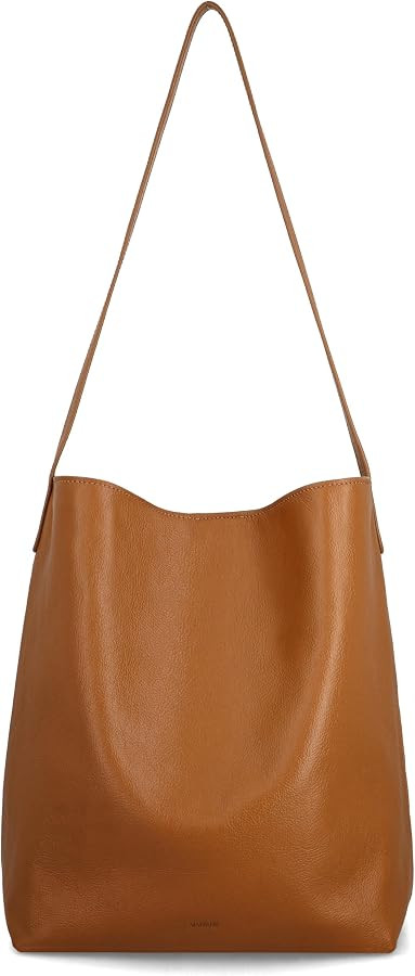 Everyday Slouchy Leather Tote Bag | Amazon (US)