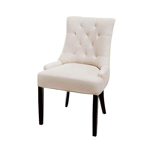 Christopher Knight Home Hayden Tufted Fabric Dining / Accent Chairs, 2-Pcs Set, Beige | Amazon (US)