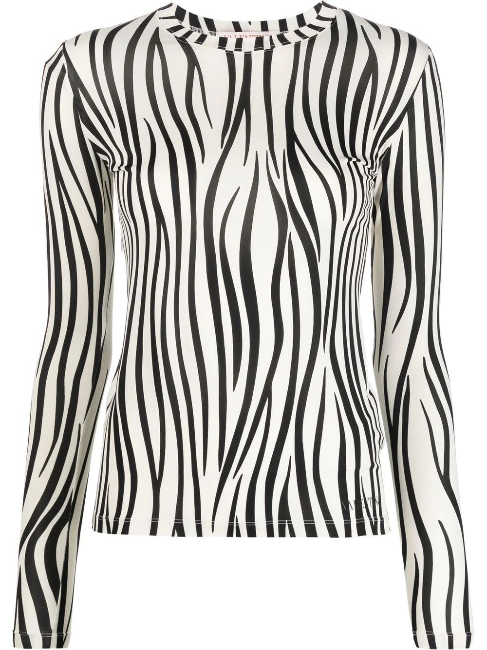 Valentino zebra-print T-shirt - Farfetch | Farfetch Global