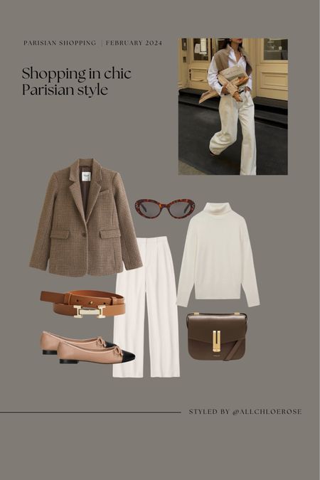 Paris shopping look 🤍

#LTKstyletip #LTKfindsunder50 #LTKSeasonal