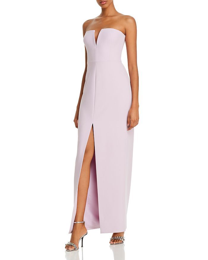 Strapless Crepe Gown - 100% Exclusive | Bloomingdale's (US)