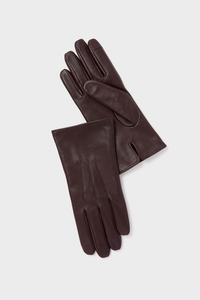Windsor Wine Short Leather Gloves | Tuckernuck (US)