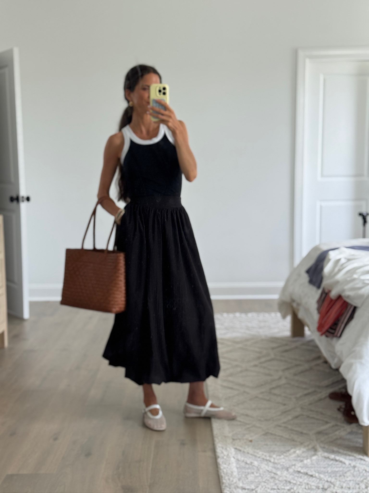 One skirt, countless outfits. Pair it with tanks, tees, button-downs, sweaters, denim jackets, or blazers. The versatility alone makes it worth adding to your wardrobe.

#LTKSeasonal #LTKmomlife #LTKgrwm